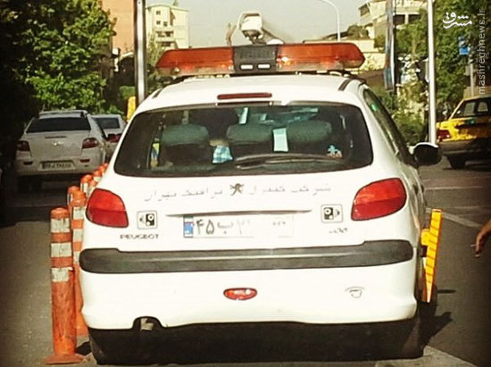 عکس/ ماشین پلیس‌های دوربین‌دار در تهران