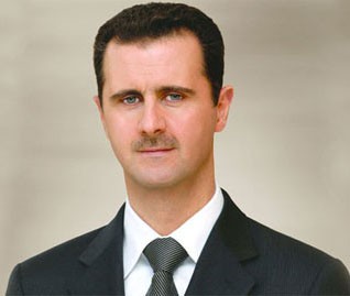 دیدار اسد با فرزندان شهدای ارتش سوریه