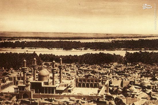 عکس/ تصاویر قدیمی از حرم امام موسی کاظم (ع)