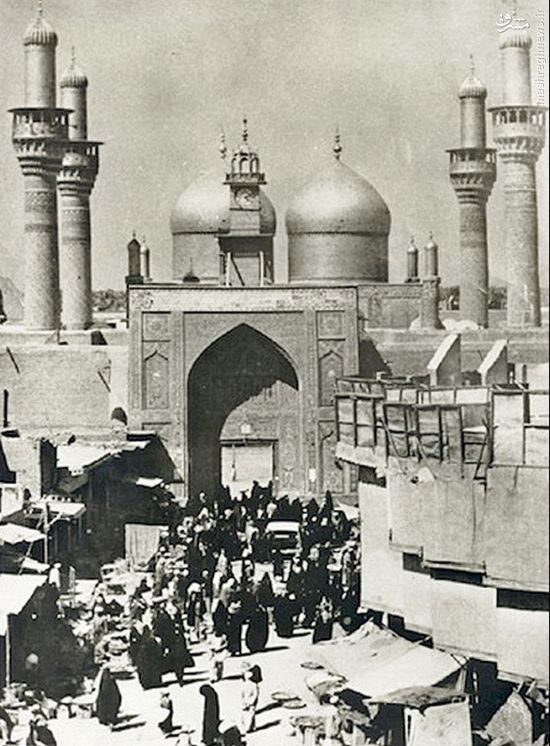 عکس/ تصاویر قدیمی از حرم امام موسی کاظم (ع)