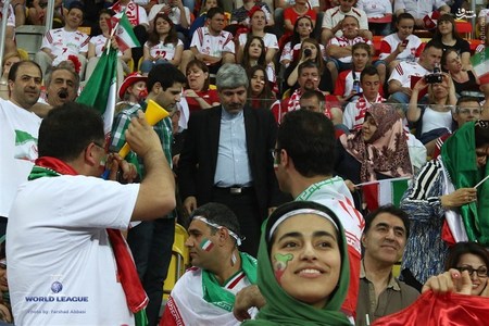عکس/ تماشاگر ویژه ایران در لهستان
