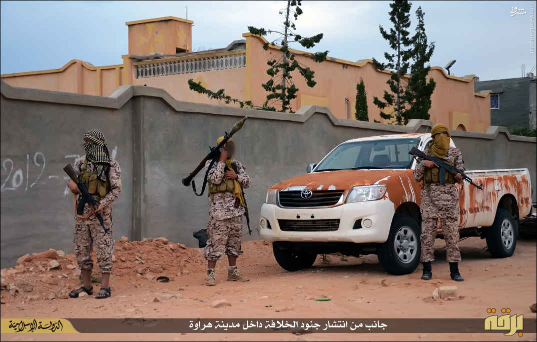 داعش شهر هراوه لیبی را اشغال کرد