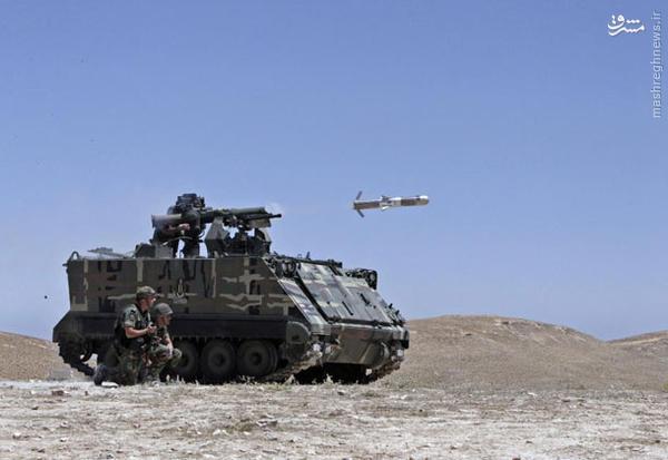تحویل 200 فروند موشک تاو2 به ارتش لبنان
