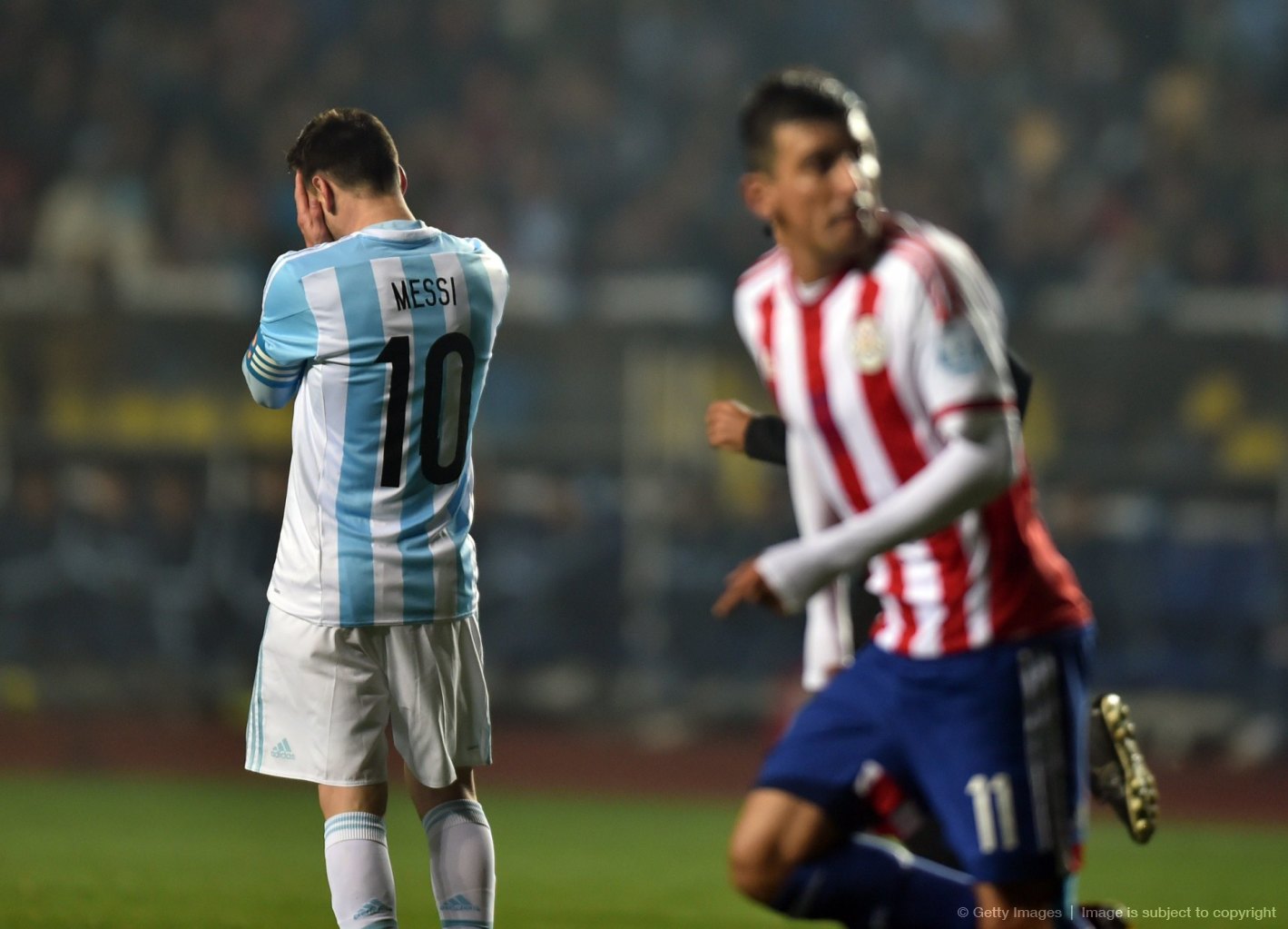 بازیکن برتر دیدار آرژانتین - پاراگوئه+ عکس