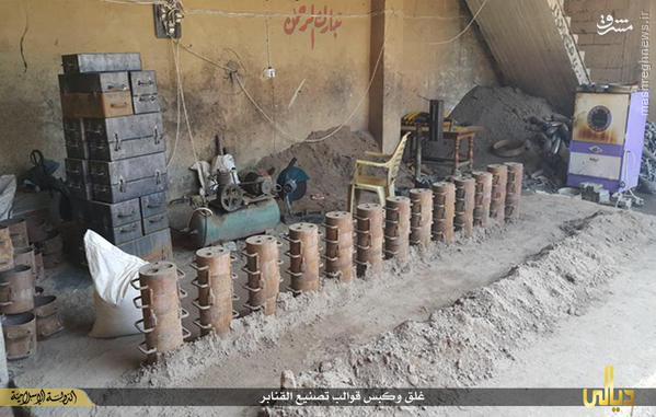 کارگاه ساخت خمپاره و بمب داعش در دیالی+تصاویر