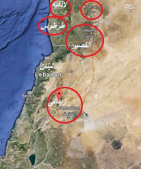 عملیات مشترک ارتش سوریه و حزب الله در زبدانی/انهدام 150 مرکز تروریستها/تصرف کامل بخش غربی شهر توسط رزمندگان/ شکست عملیات برکان الثائر تروریستها در شرق زبدانی