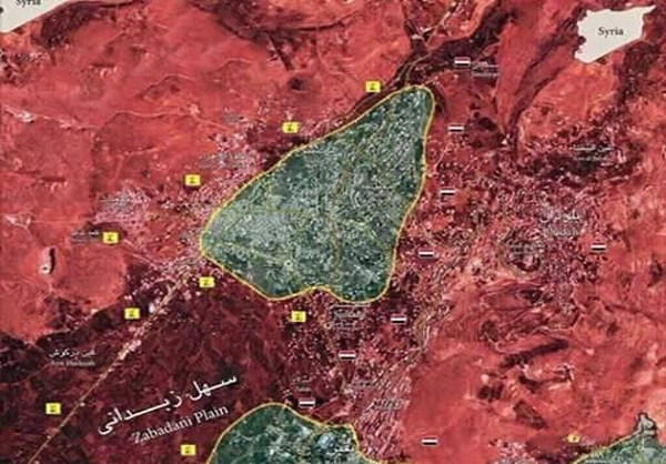 جاده شام و تپه بقین به کنترل ارتش سوریه درآمد