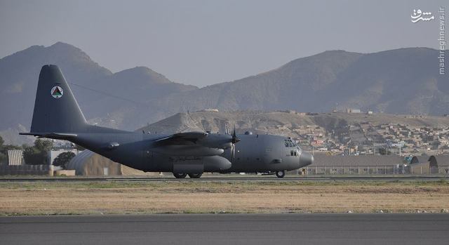 عکس/ تحویل هواپیمای C-130 به افغانستان