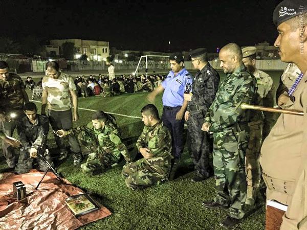 کمپ آموزش نظامی حشد الشعبی در ذیقار عراق+تصاویر