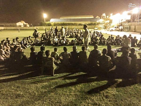 کمپ آموزش نظامی حشد الشعبی در ذیقار عراق+تصاویر