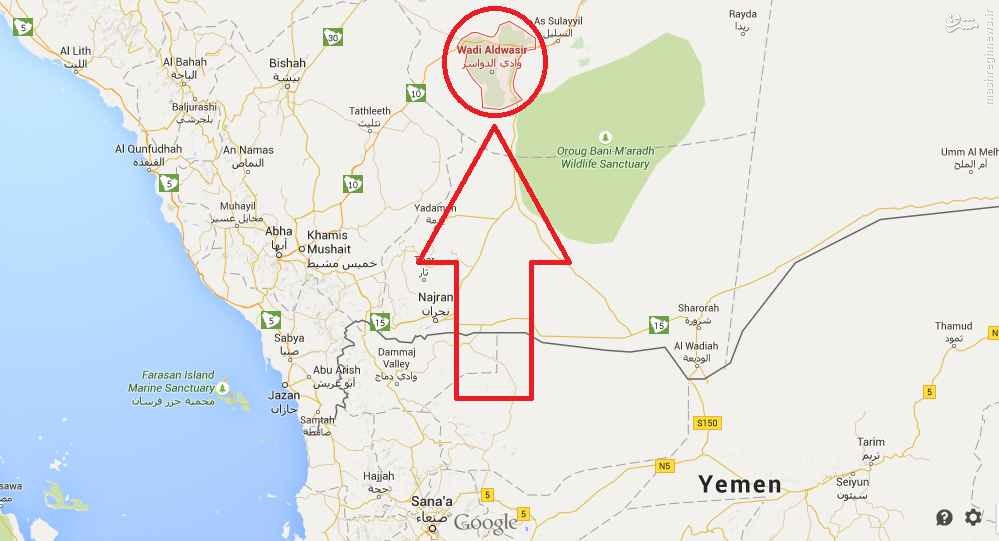 شلیک موشک اسکاد به پایگاه السلیل سعودی+تصاویر