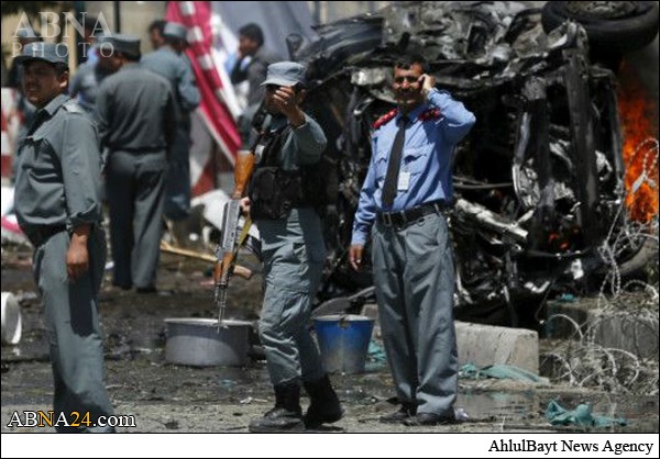انفجار مهیب در ورودی فرودگاه کابل + تصاویر