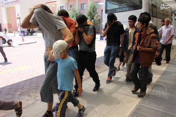دستگیری داوطلبان داعشی در ترکیه+تصاویر