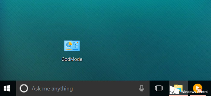 نحوه فعالسازی حالت God Mode در ویندوز 10