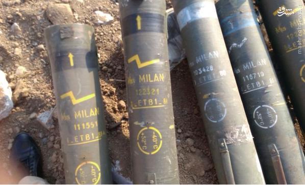 کشف موشکهای ضد زره در ترکیه+تصاویر
