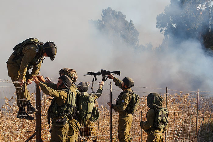 عکس/ تجاوز سربازان اسرائیلی به خاک سوریه