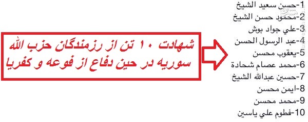 انهدام تانک و نفربر تروریستها در فوعه و کفریا/بازگشت نیروی هوایی ارتش به آسمان منطقه/