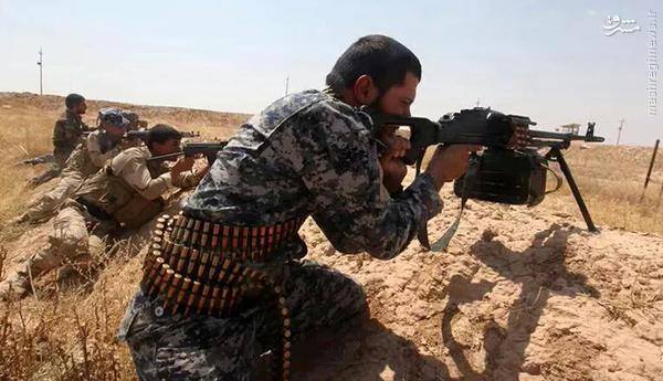 دفع حمله داعش به البغدادی و هیث+تصاویر