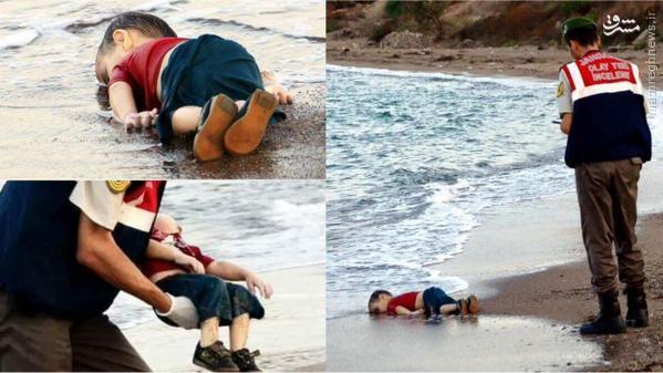 جسد کودک پناهنده سوری در ساحل ترکیه+عکس