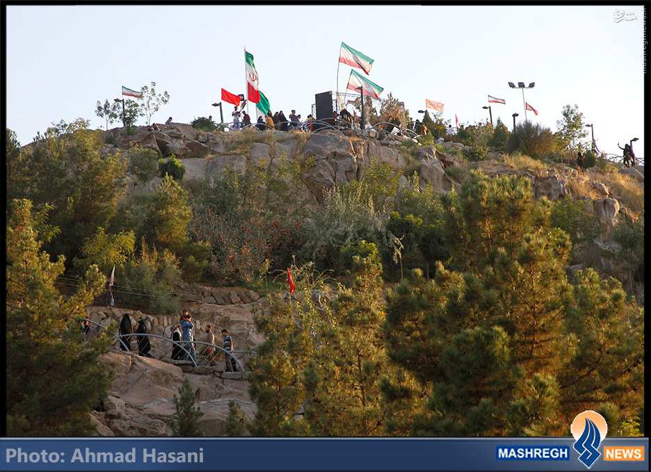 تصاویر/ بیعت بر فراز «جبل‌النور»