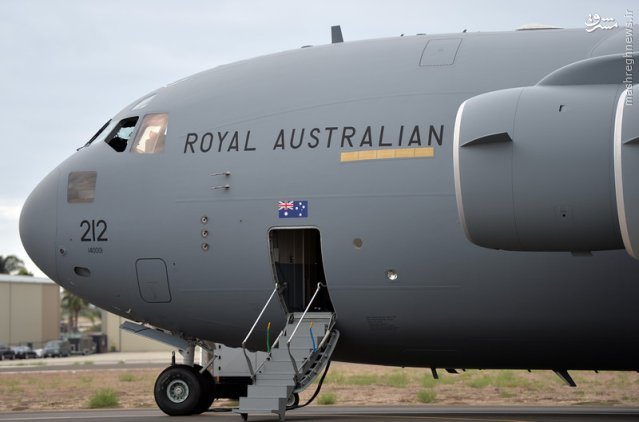 آخرین C-17 به نیروی هوایی استرالیا رسید+عکس