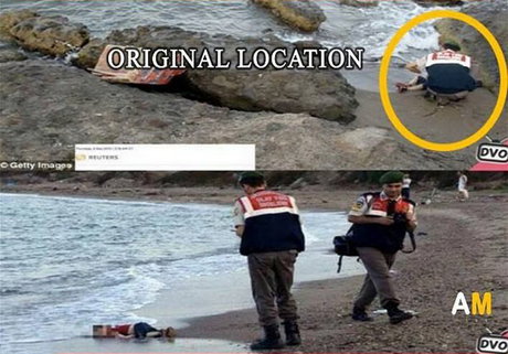 کودک غرق‌شده سوری را جابجا کرده بودند!