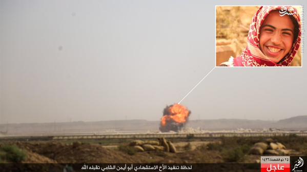 دو انتحاری داعش در دیرالزور+تصاویر