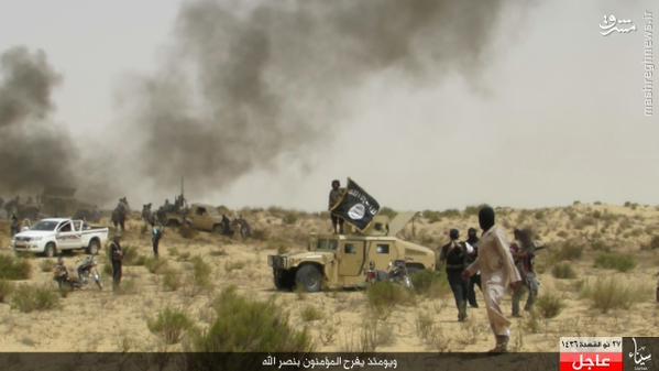 کمیت داعش علیه ارتش مصر+تصاویر