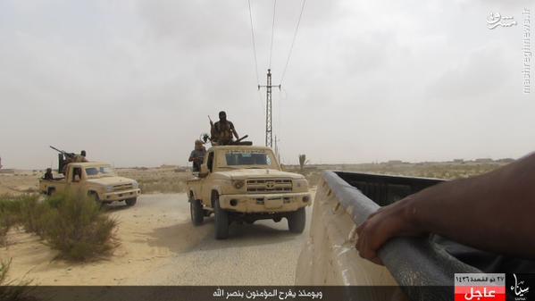 کمیت داعش علیه ارتش مصر+تصاویر
