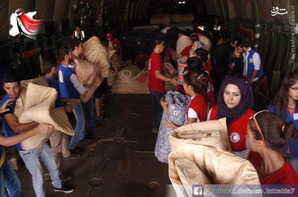 کمکهای انساندوستانه روسیه به سوریه