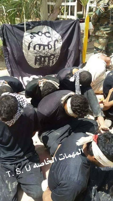 دستگیری تروریستهای داعش در رمادی+عکس و نقشه