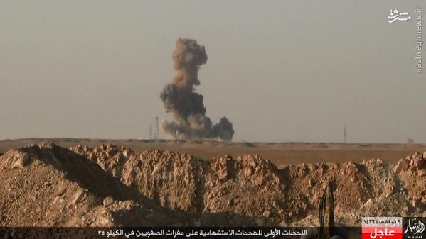 3 انتحاری همزمان داعش در رمادی+تصاویر