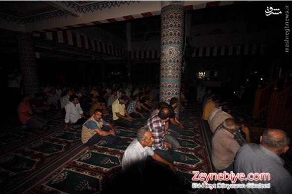 قطع برق مسجد شیعیان استانبول+تصویر