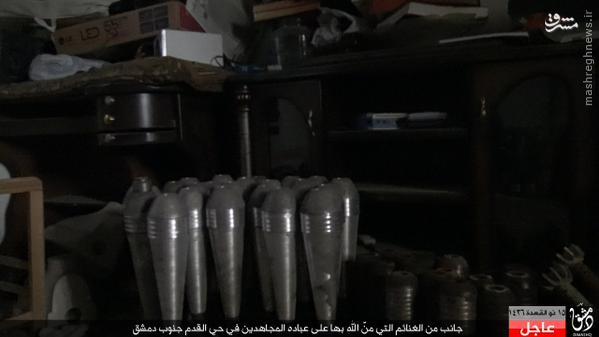 حمله داعش به حی القدم دمشق+تصاویر