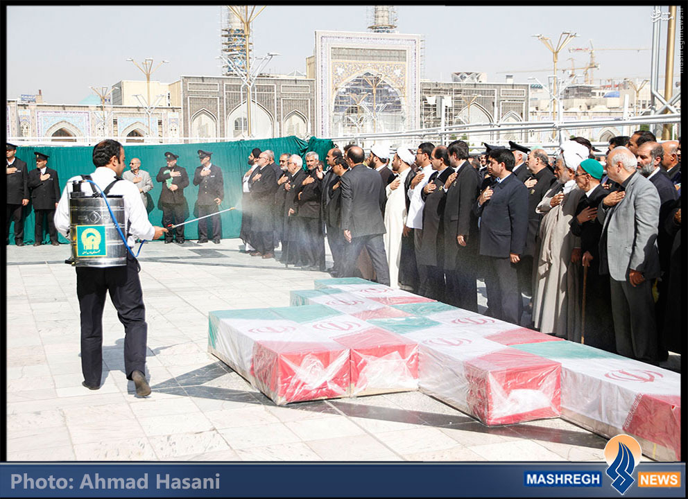 تصاویر/ «حجاج بیت الله» بر آستان «ولی الله»