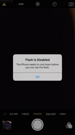 مشکل داغ شدن و از کار افتادن فلش دوربین
