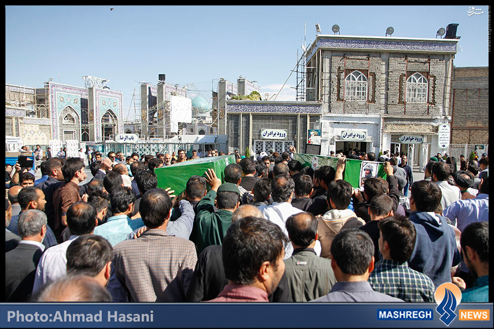 تصاویر/ سه «مدافع حرم» به پابوس «امام رضا(ع)» رفتند تصاویر/ سه «مدافع حرم» به پابوس «امام رضا(ع)» رفتند