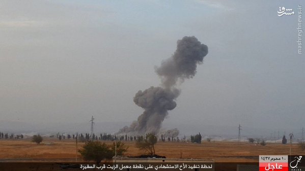 انتحاری داعش در جنوب حلب+تصاویر