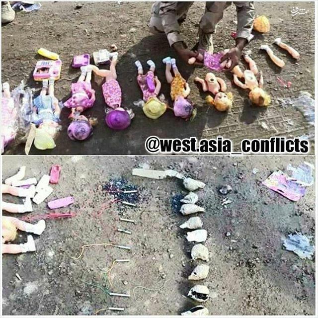 کشف محموله عروسکهای بمبگذاری شده در بغداد+تصاویر