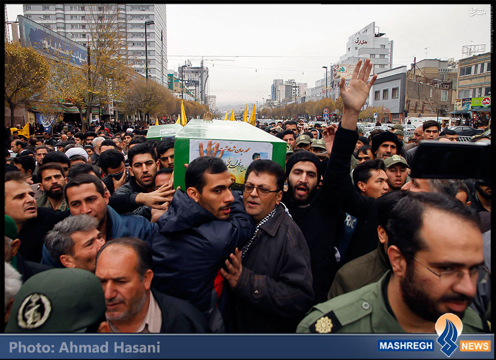 تصاویر/ تشییعِ رزمندگانِ محرمی تا آستانِ رضوی