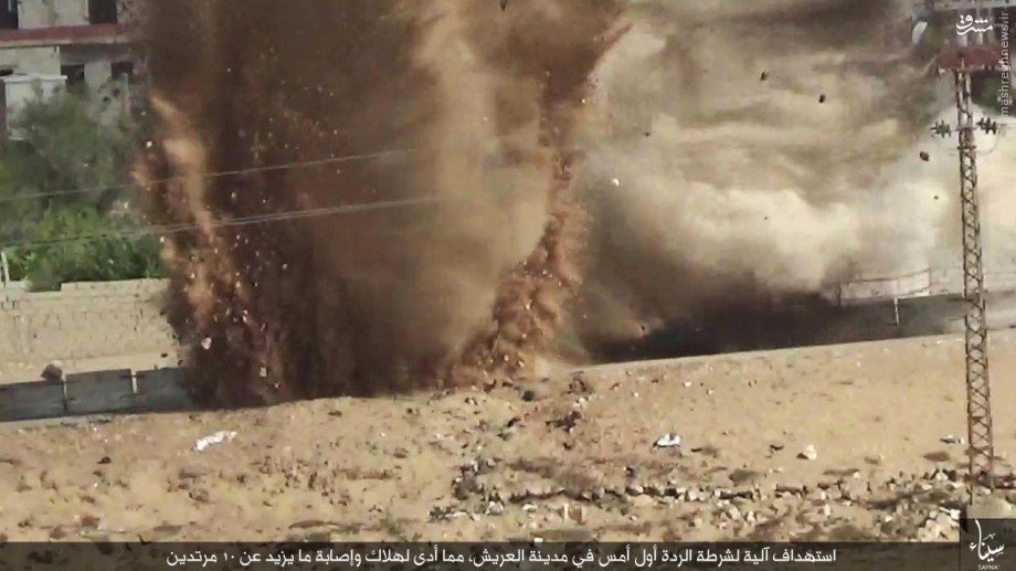 کمین خونین داعش در سینا+تصاویر