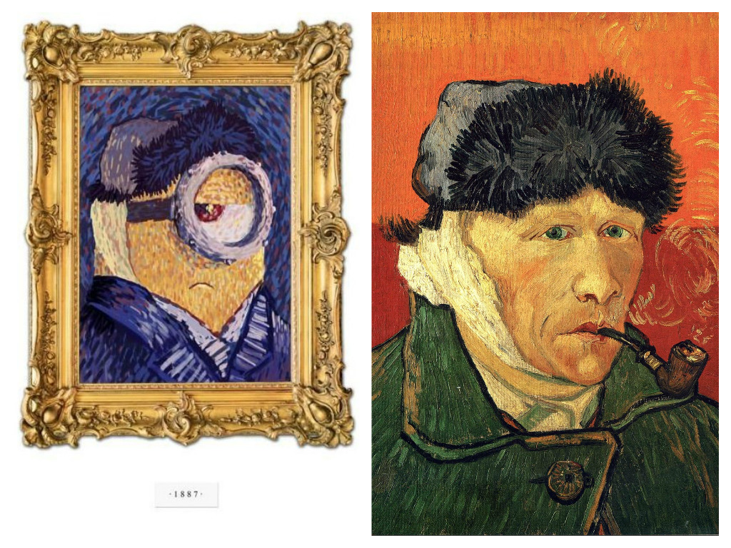 شوخی مینیونها با نقاشیهای مشهور جهان +عکس شوخی مینیونها با نقاشیهای مشهور جهان +عکس