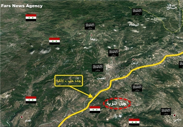 مهم‌ترین ارتفاع راهبردی شمال لاذقیه آزاد شد +عکس و نقشه