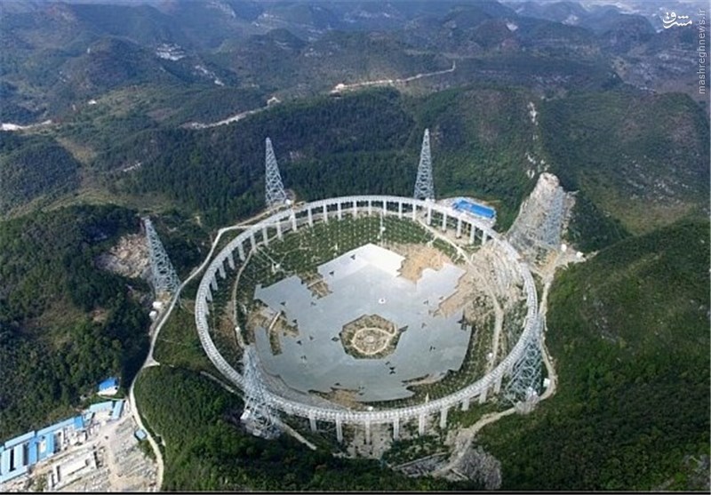عکس/ ساخت بزرگترین تلسکوپ دنیا