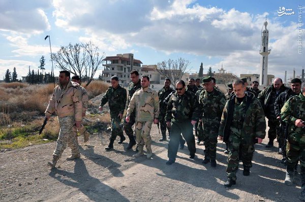 پیشروی ارتش سوریه در غوطه شرقیه دمشق+عکس و نقشه