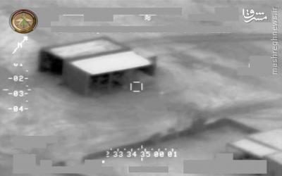 فیلم/انهدام شبانه مقرهای داعش در حمله بالگردهای میل 35 ارتش عراق