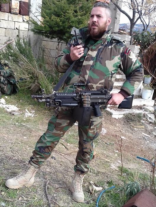 عکس/ تیربار بلژیکی برای شاهین های ارتش سوریه
