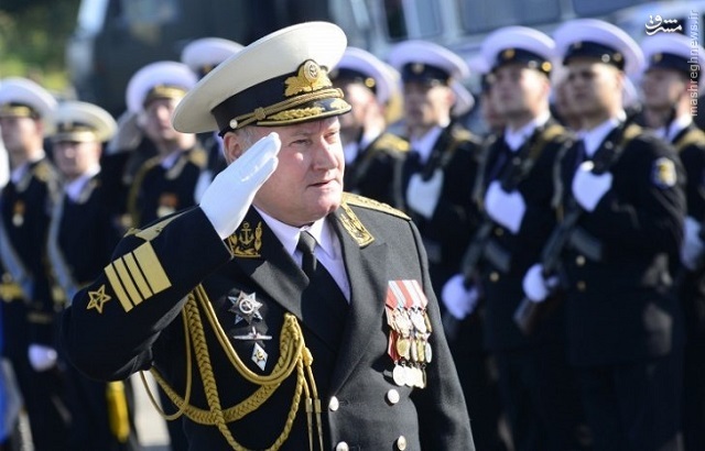 عکس/ فرمانده جدید نیروی دریایی روسیه