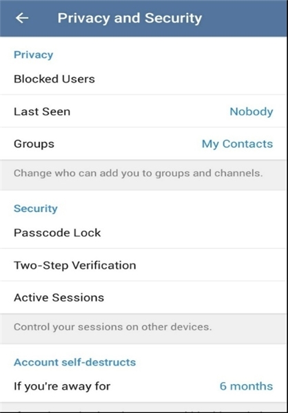 همه چیز درباره امنیت و حریم خصوصی در تلگرام / از سیر تا پیاز تلگرام +آموزش