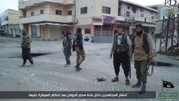 پیشرویهای داعش در جنوب سوریه+عکس